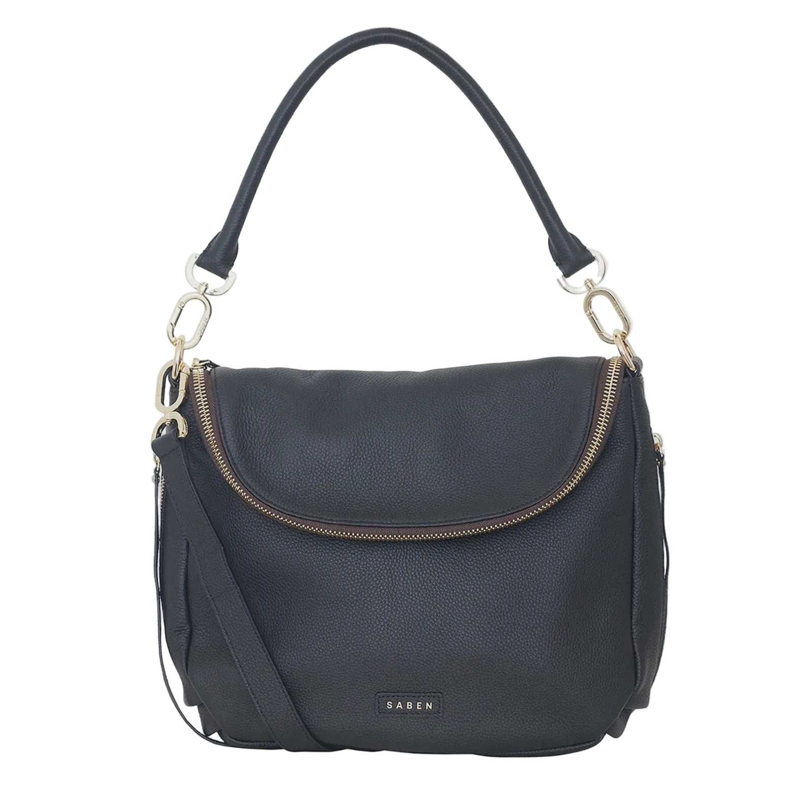 Frankie Shoulder Bag - Black | Saben