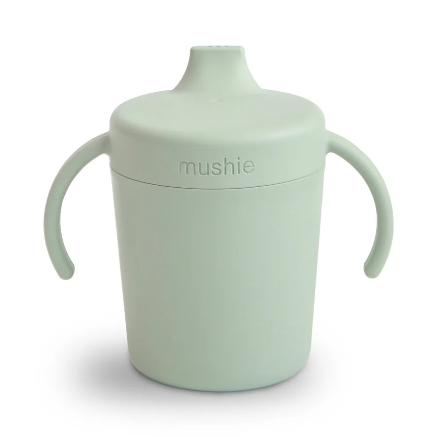 Trainer Sippy Cup with Handle - Sage | Mushie