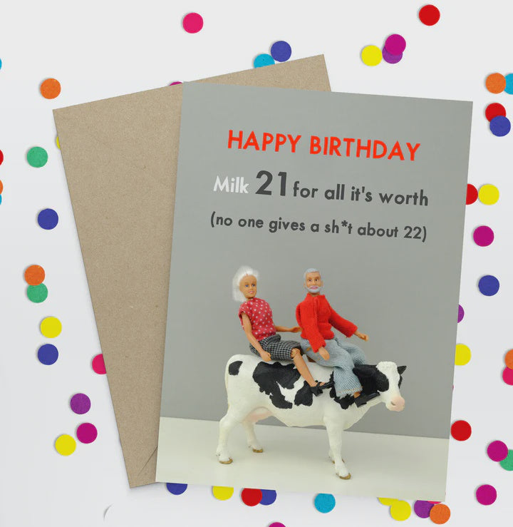 Card - Milk 21 | Bold & Bright
