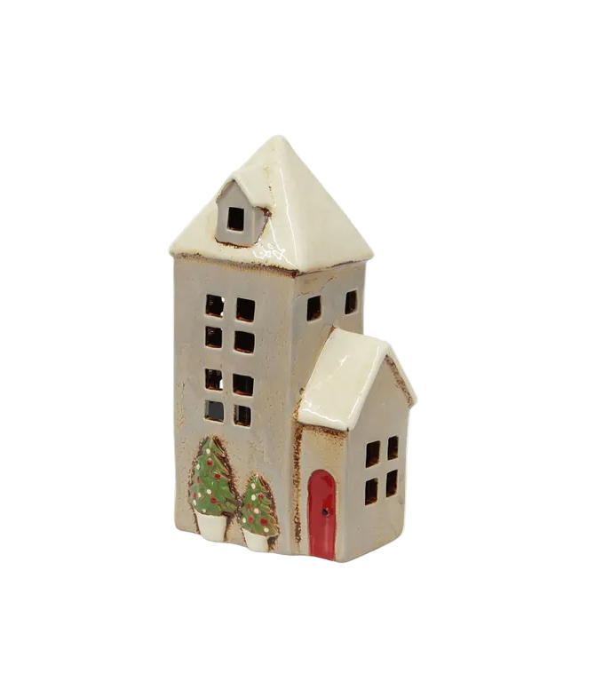 Alsace Tea Light Parish Christmas Stone | French Country