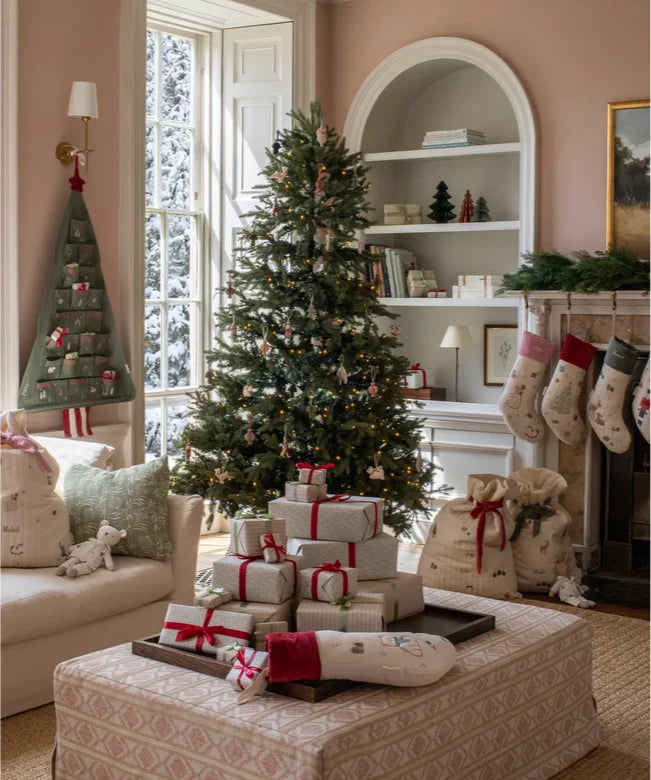 Christmas Stocking - Bows | Avery Row