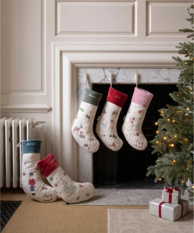 Christmas Stocking - Bows | Avery Row