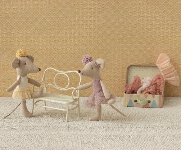 Ballerina Mouse - Little Sister - Off White | Maileg
