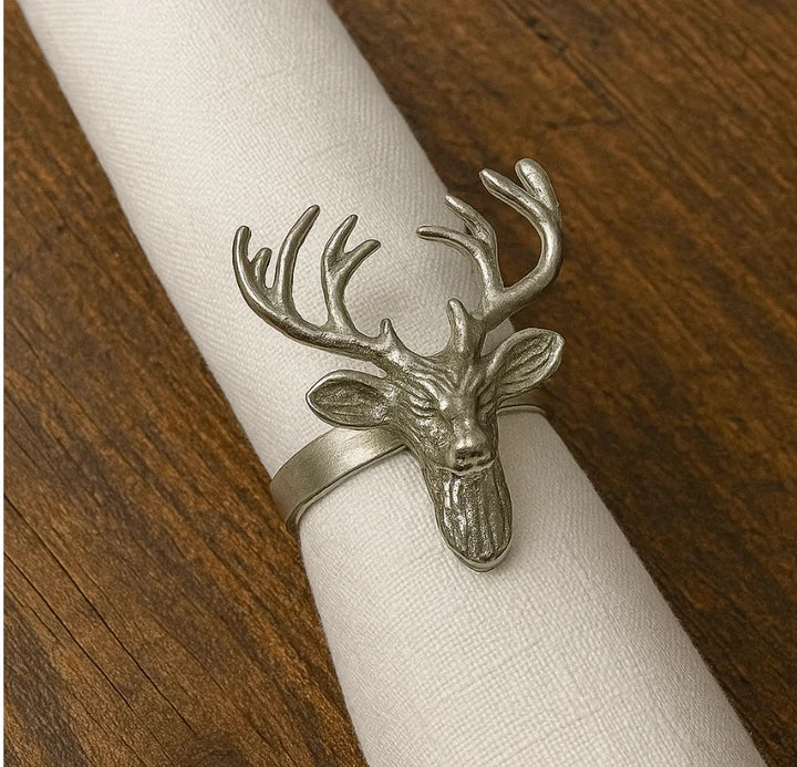 Stag Napkin Ring | Blue Goose