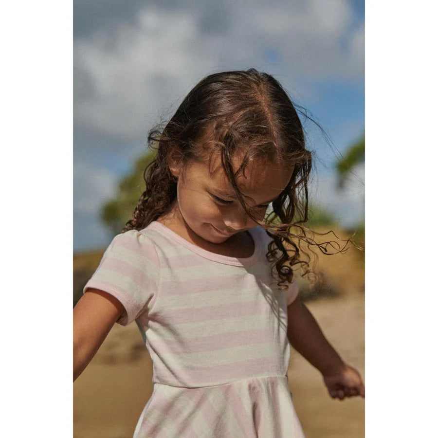 SEASIDE DRESS | Cotton Candy Stripe | Nature Baby