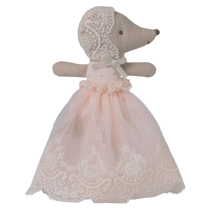 Baby Mouse in Gown - Powder | Maileg