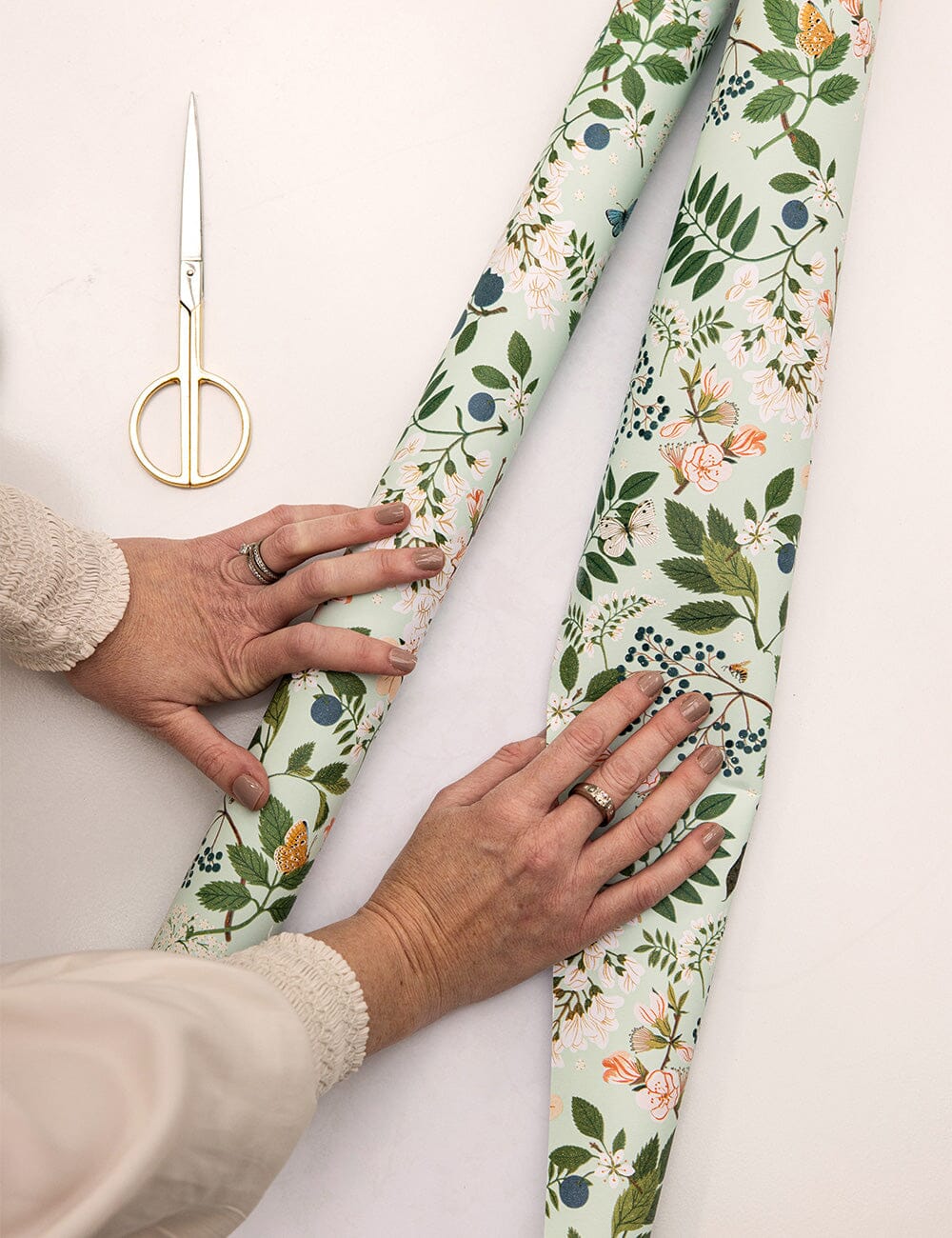 Gift Wrap Roll 3m - Sparrows | Bespoke Letterpress