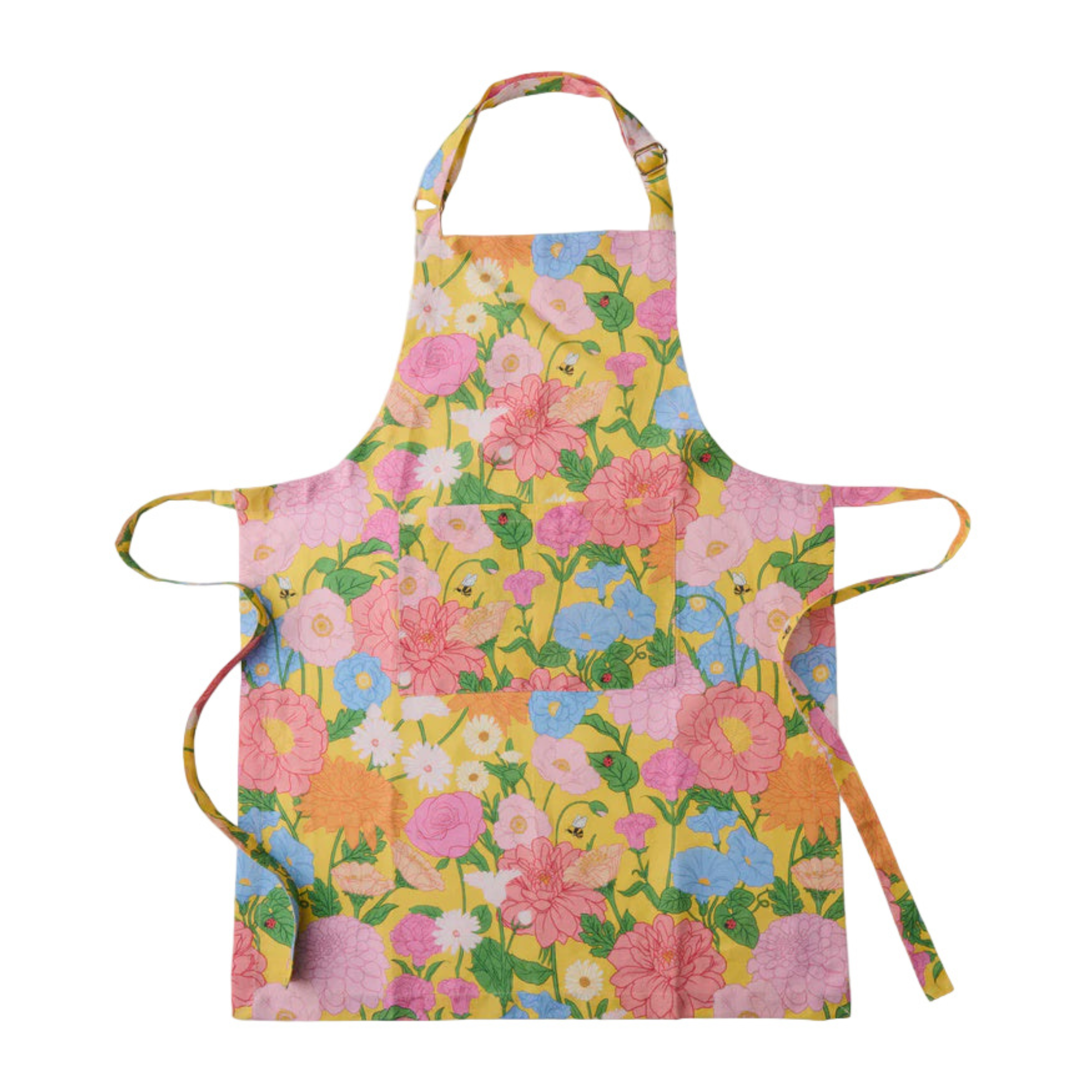 Follow The Sun Yellow Apron - One Size | Kip & Co