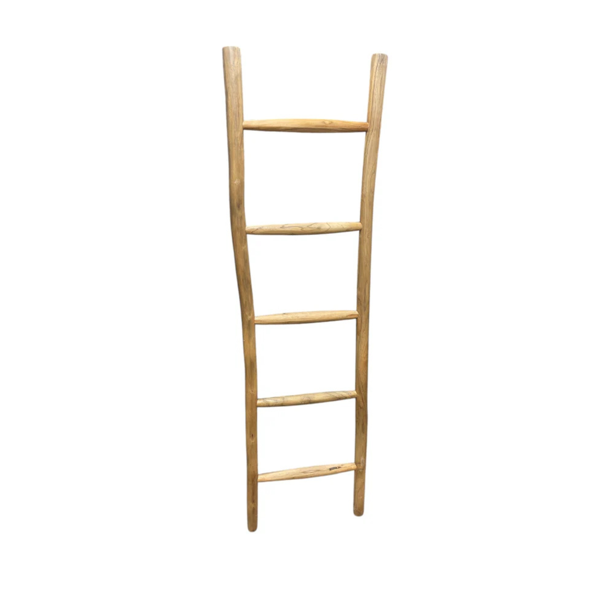 Teak Ladder 150cm | Blue Goose Imports