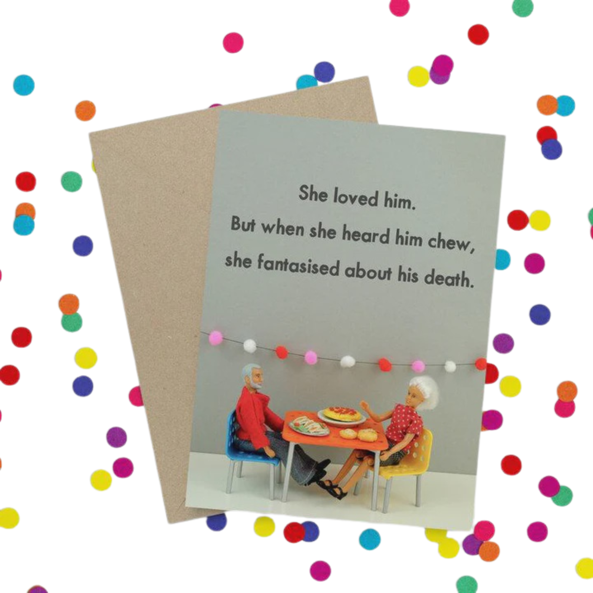 Card - Chew Funny | Bold & Bright