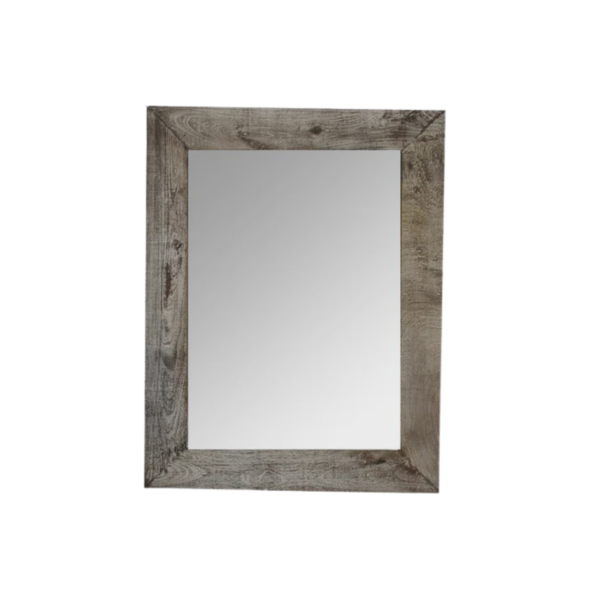 Wooden Rectangle Mirror | Blue Goose Imports