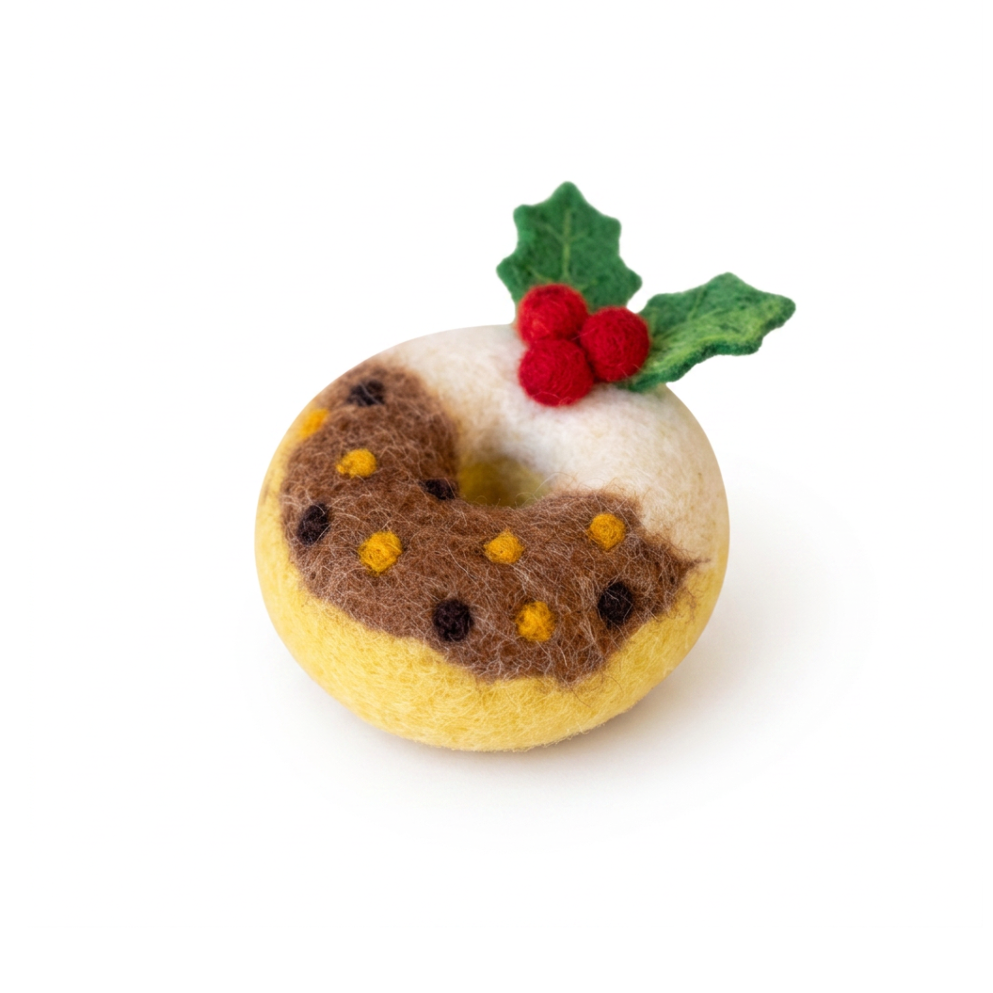 Christmas Pudding Donut | Juni Moon
