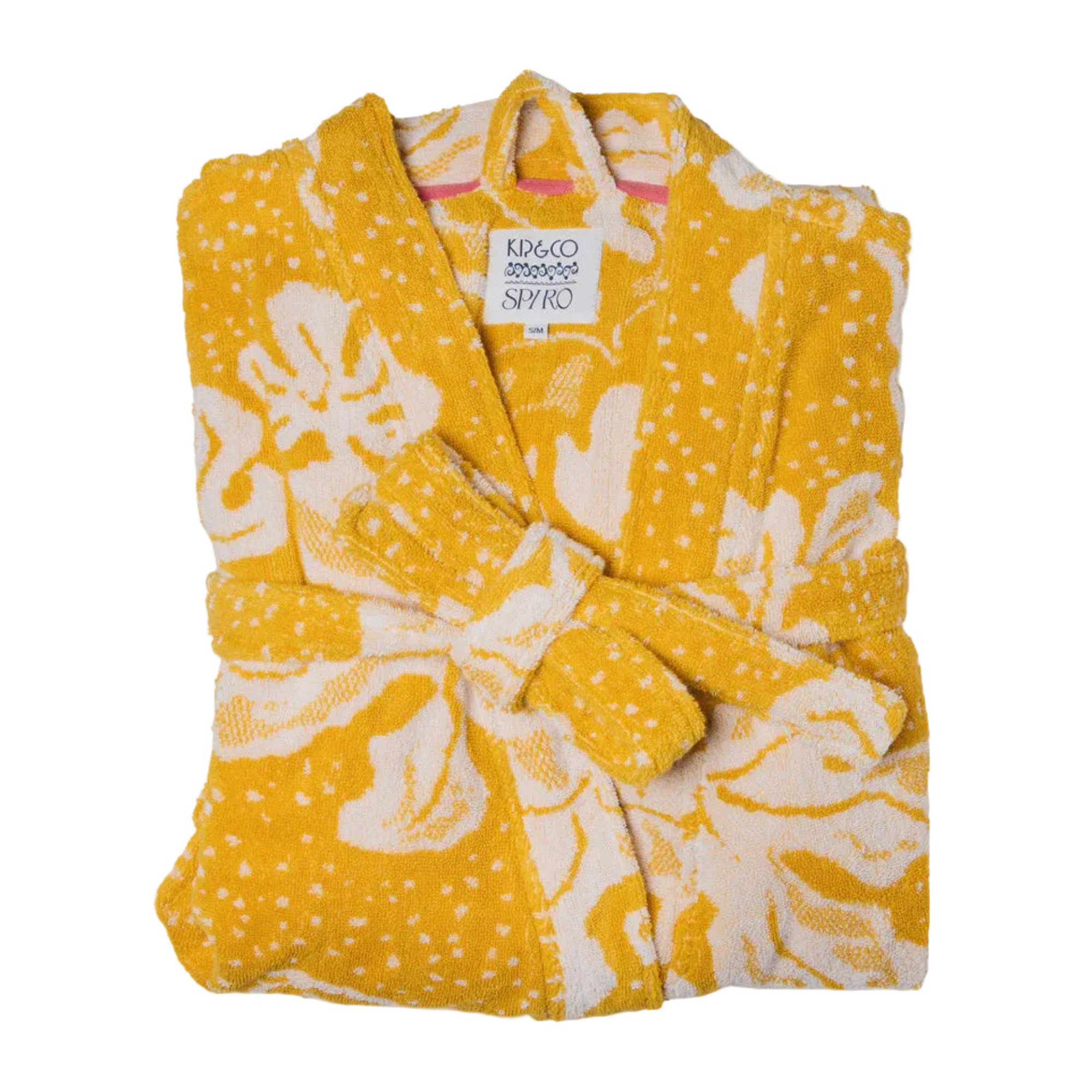 Elsternwig Fig Terry Bath Robe | Kip & Co x Anna Spiro