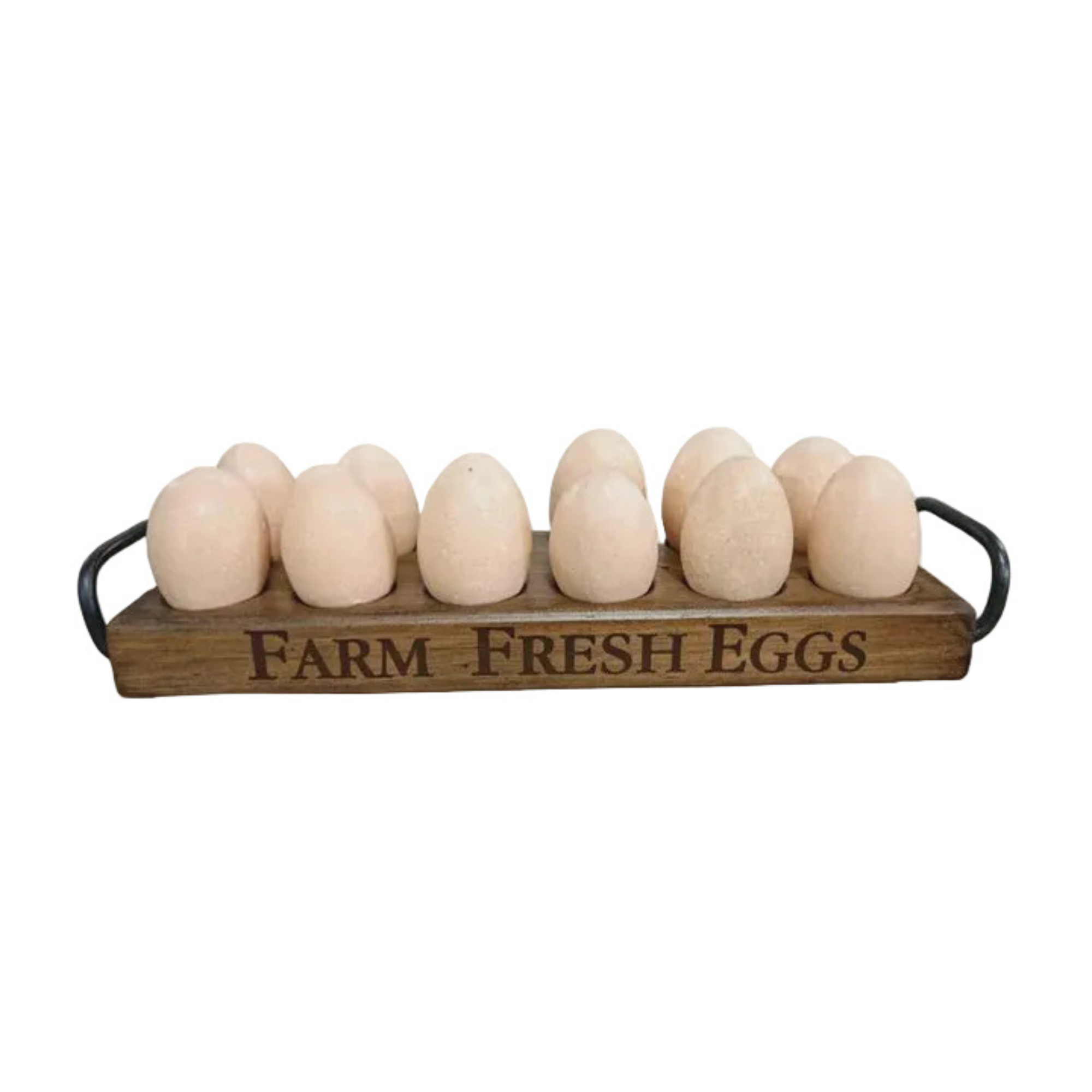Egg Tray With Steel Handles 12 Hole | Blue Goose