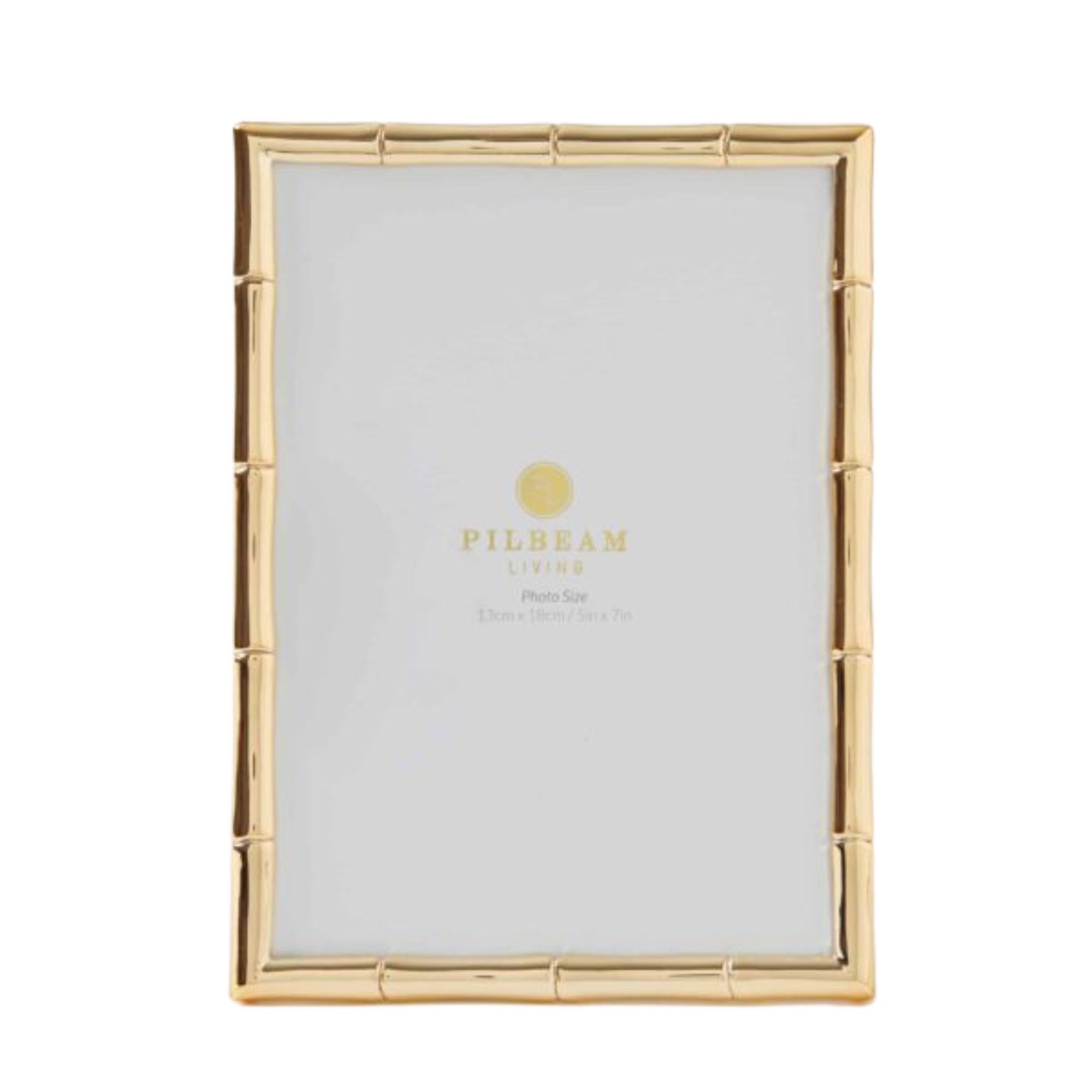 Bambury 5 x 7" Photo Frame - Gold | Pilbeam Living