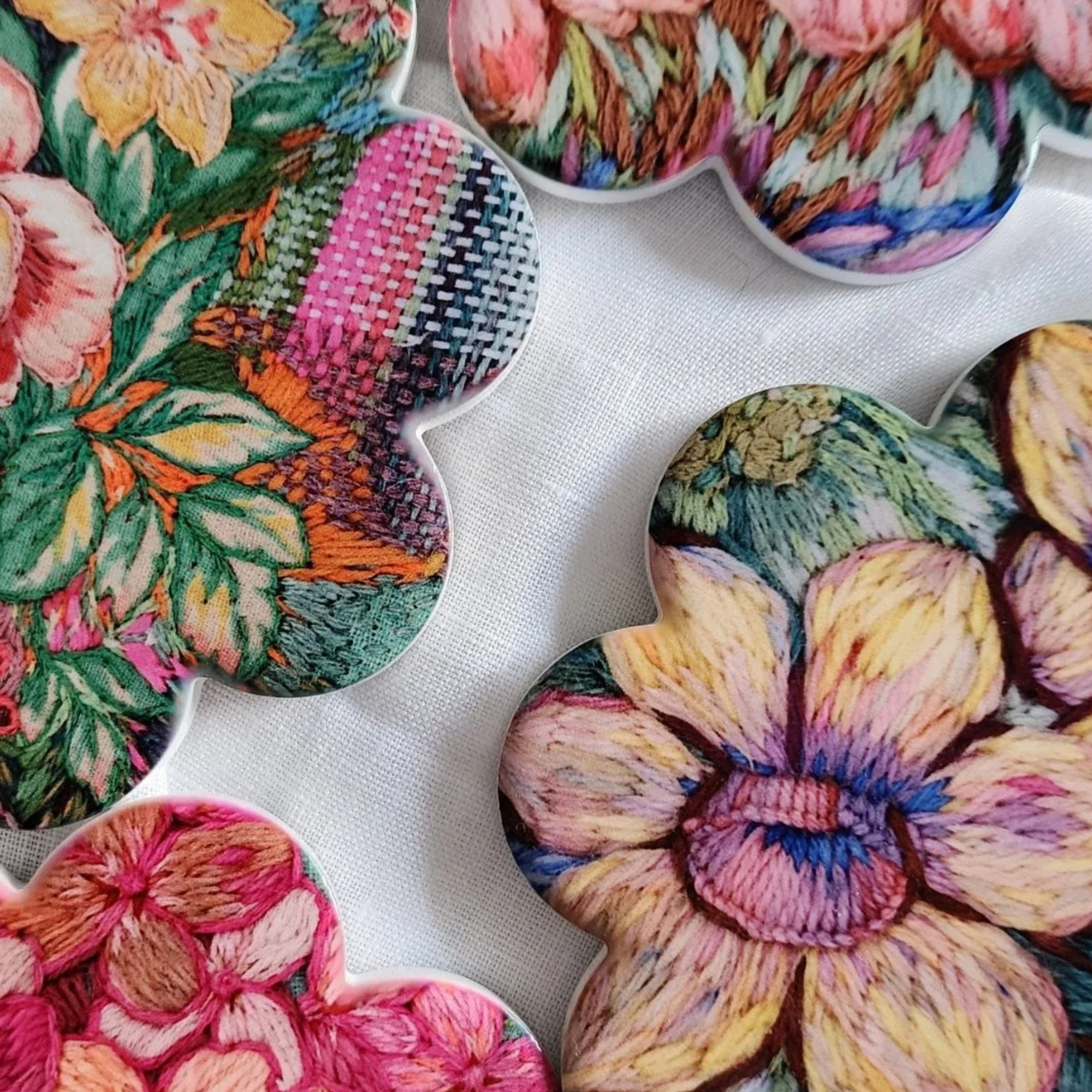 Coaster Set Of 4 - Meadow | Fleur Woods