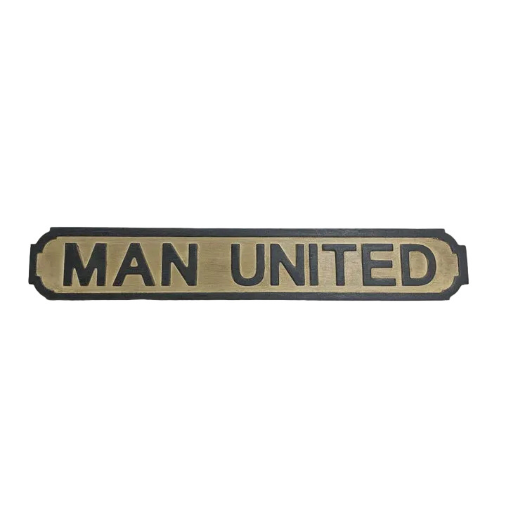 Man United Wooden Sign | Blue Goose Imports