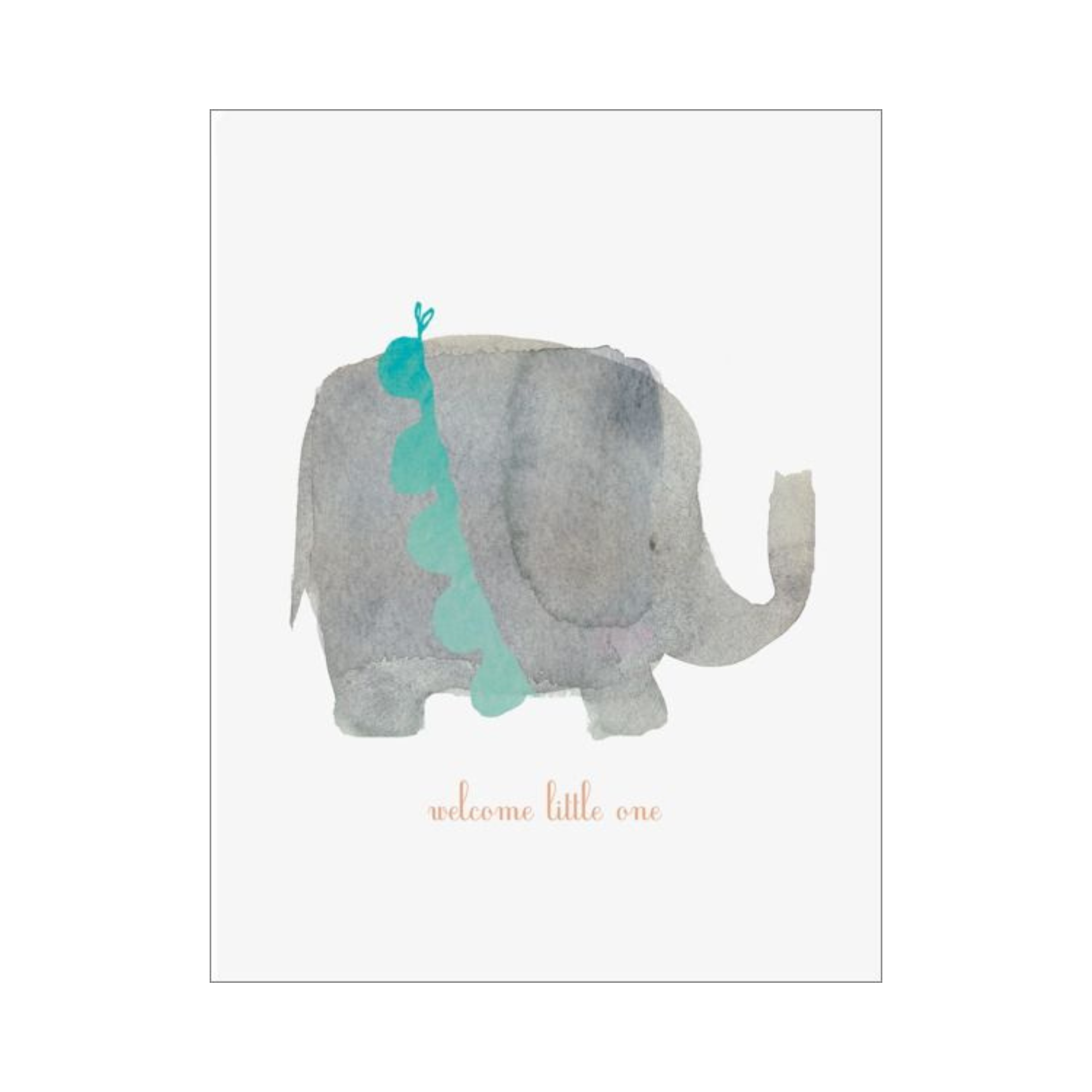 Card - Welcome Elephant | E. Frances