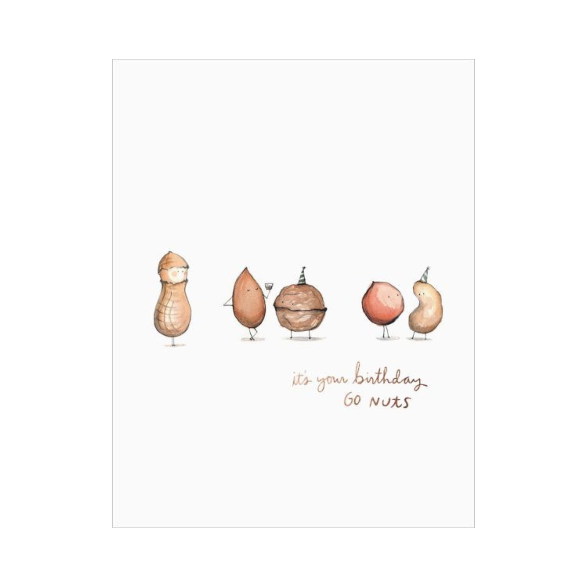 Card - Go Nuts Birthday | E. Frances