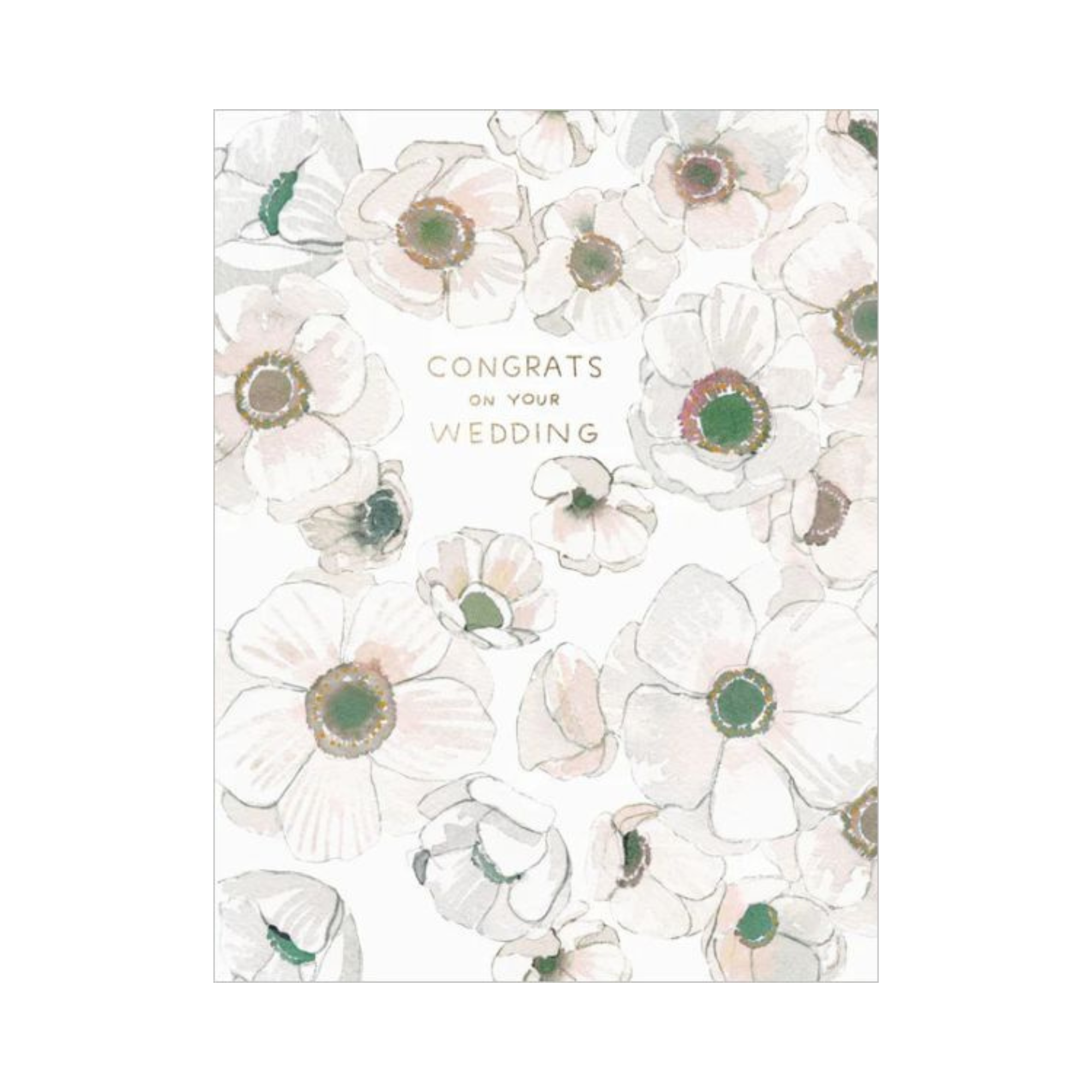 Card - Wedding Flower | E. Frances