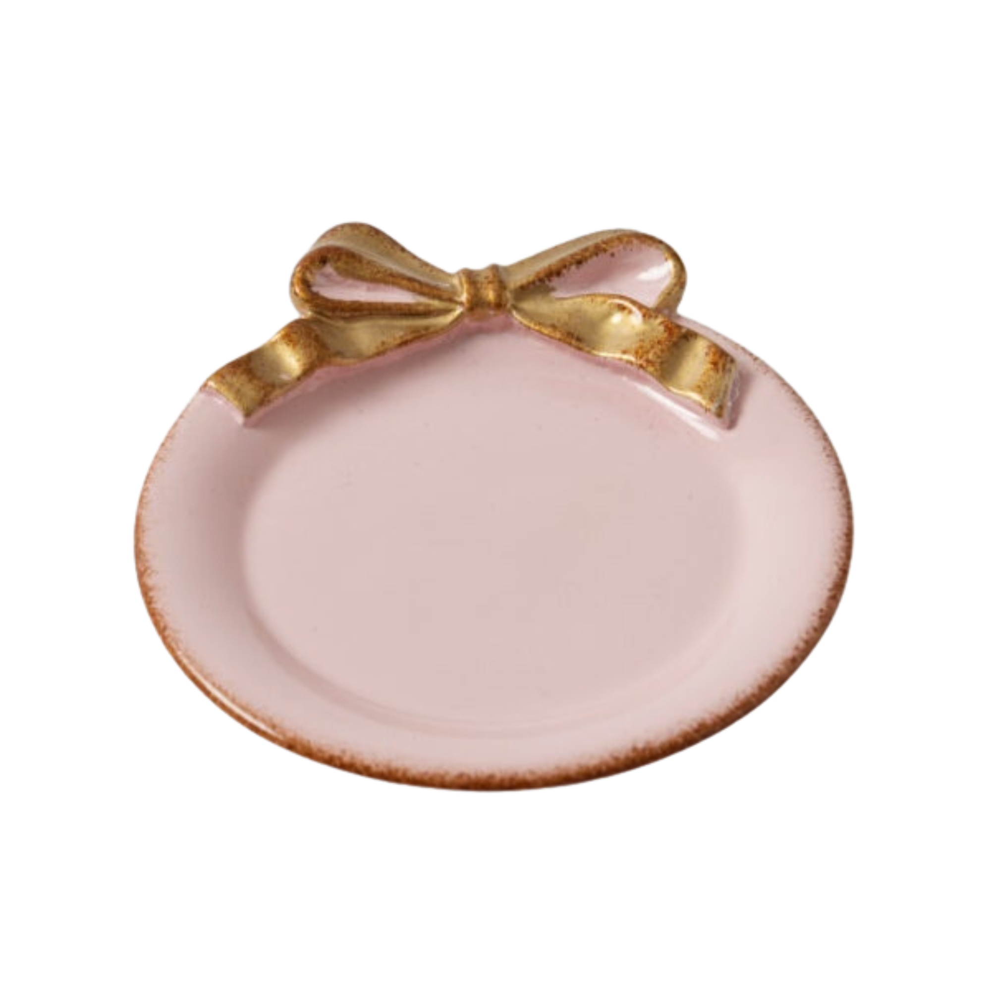 Babette Trinket Plate - Pink | Pilbeam Living