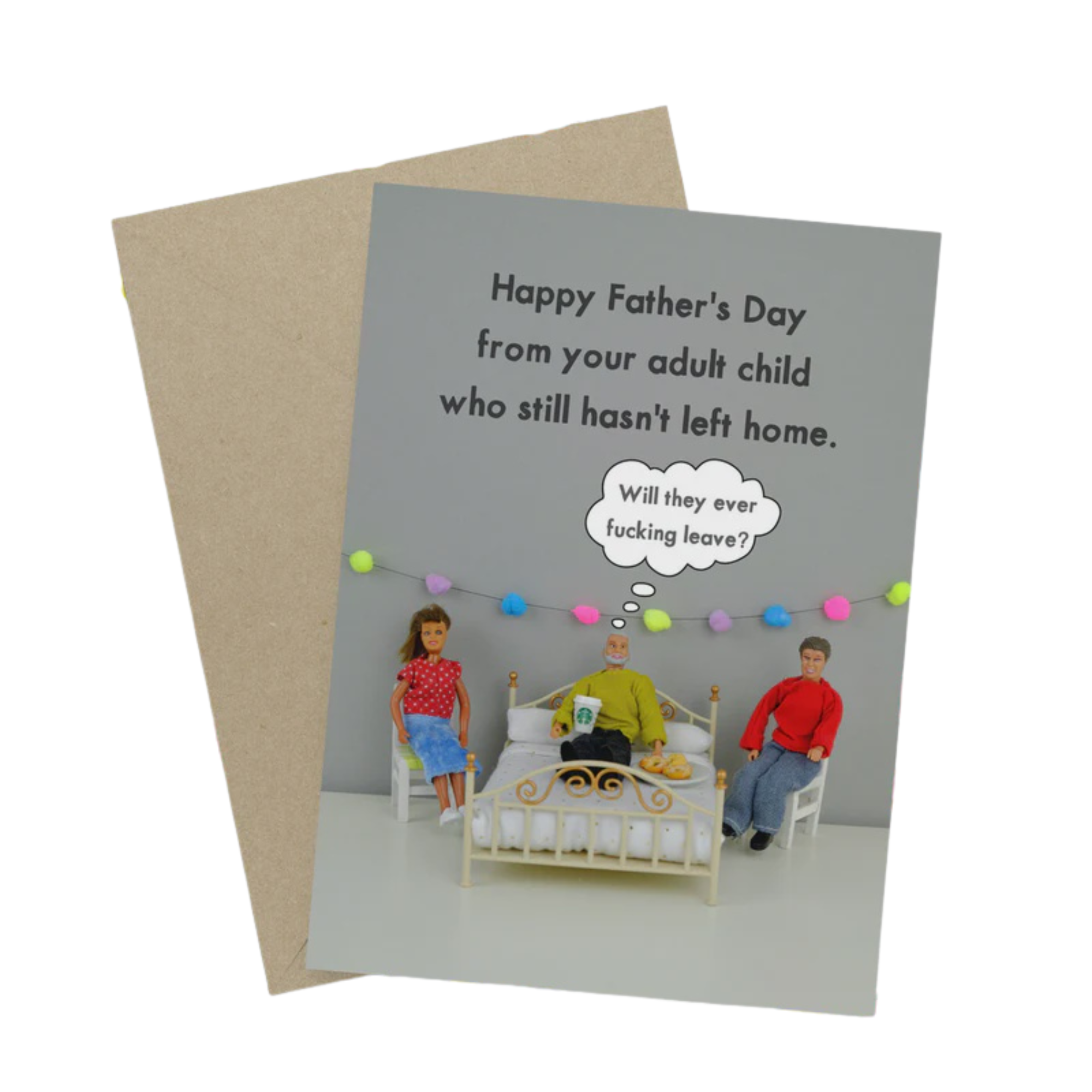 Card- Fathers Day From Adult Child | Bold & Bright