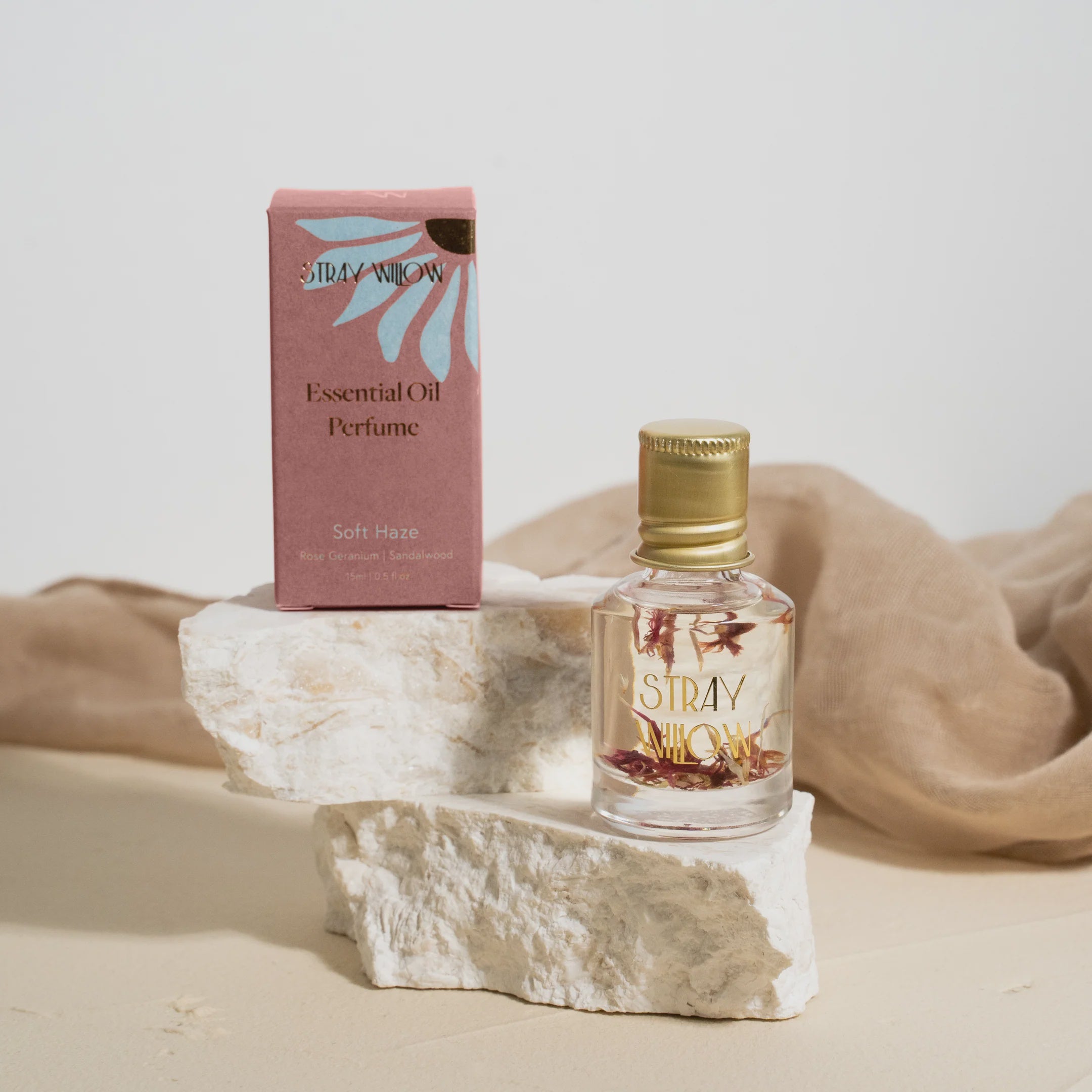 Essential Oil Perfume Roller - Soft Haze | Stray Willow
