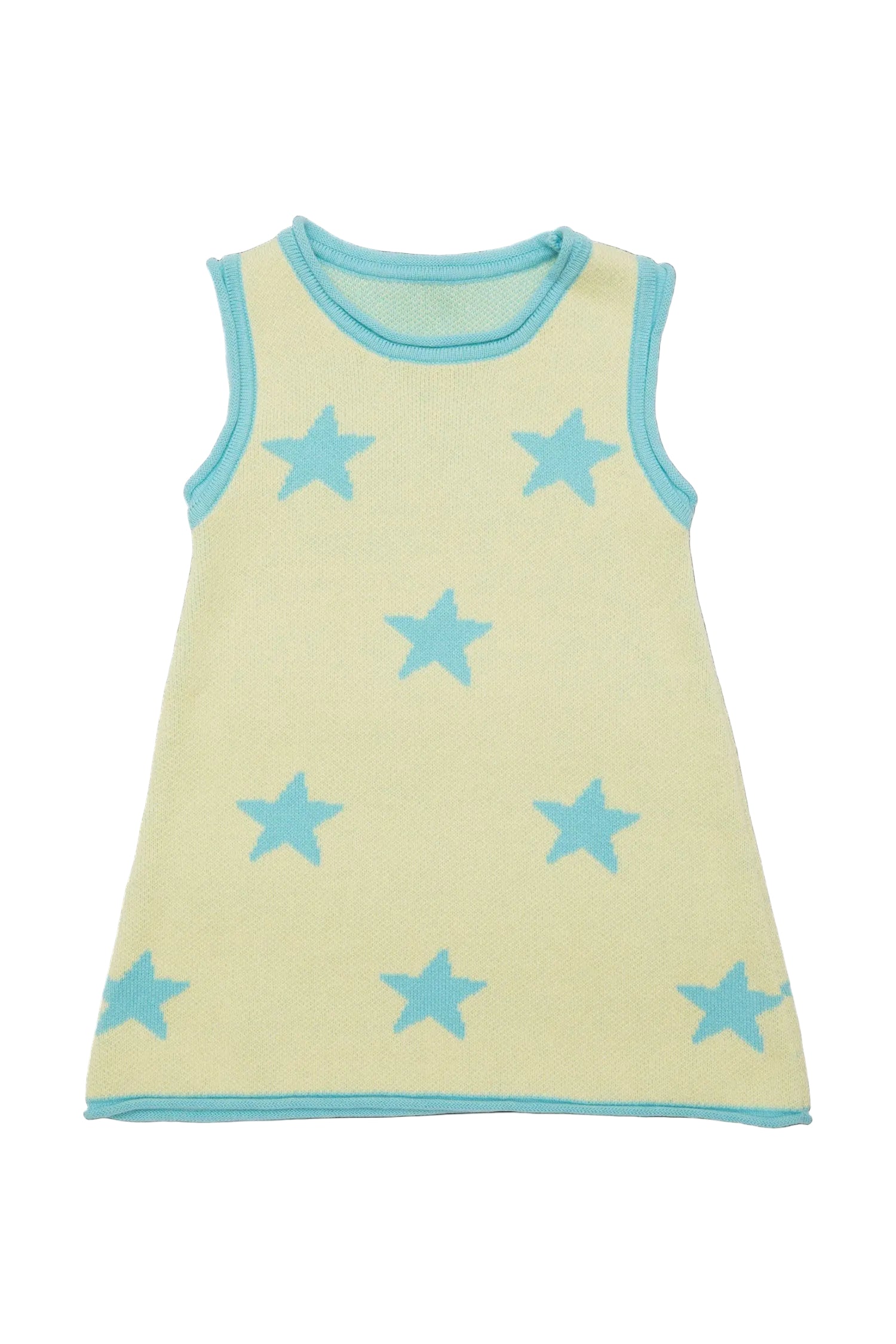 Stars Align Dress - Yellow + Blue | Sunday Siblings