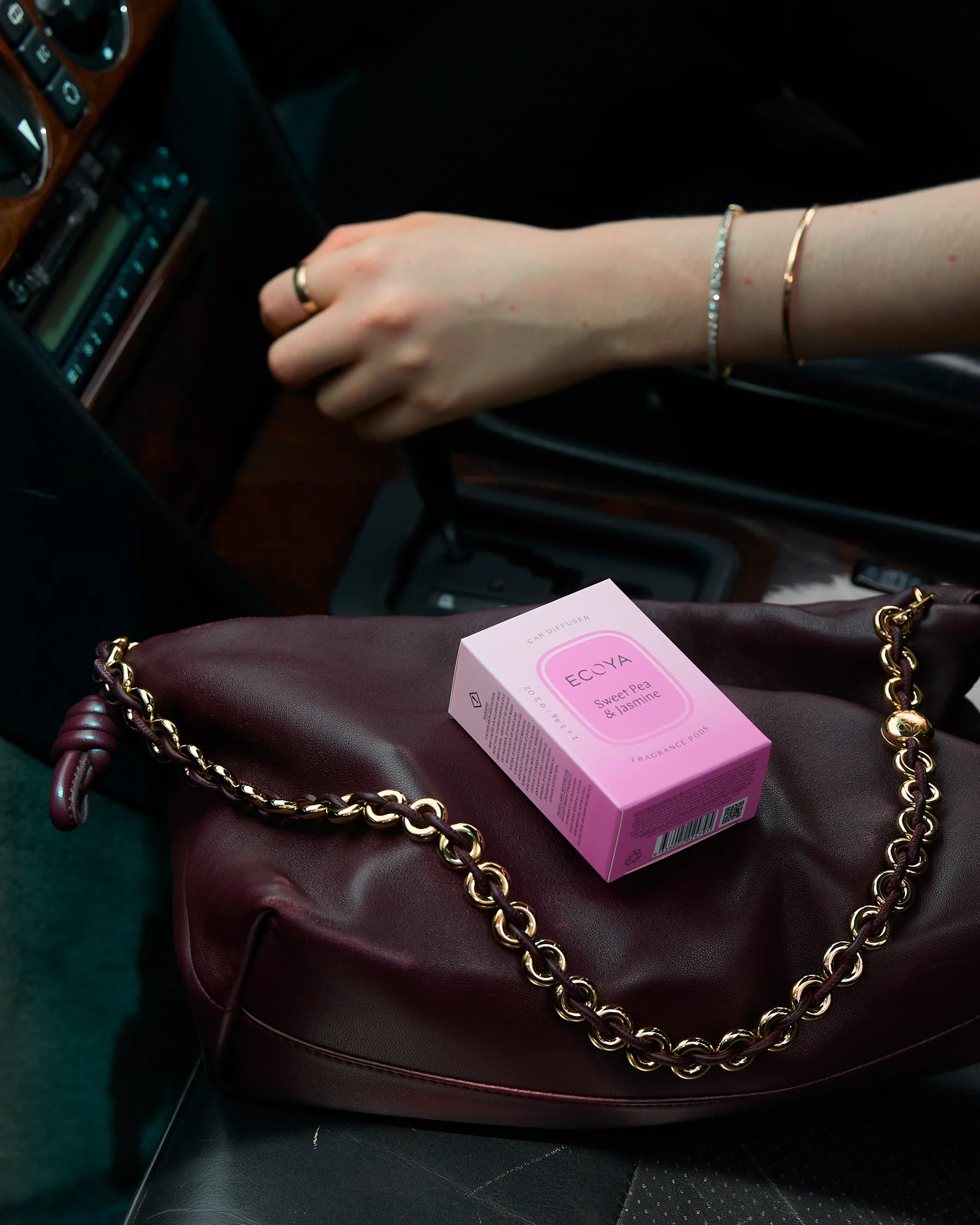 Car Diffuser Fragrance Pod - Sweet Pea & Jasmine | Ecoya