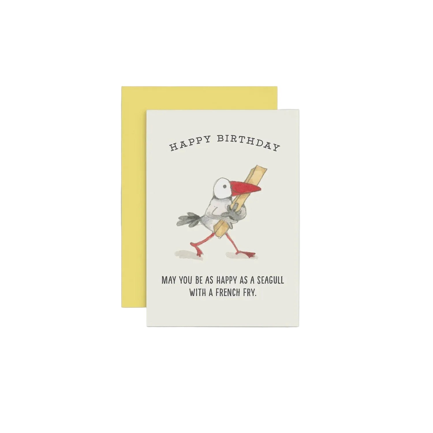 Happy as a Seagull - Mini Card | Twigseeds