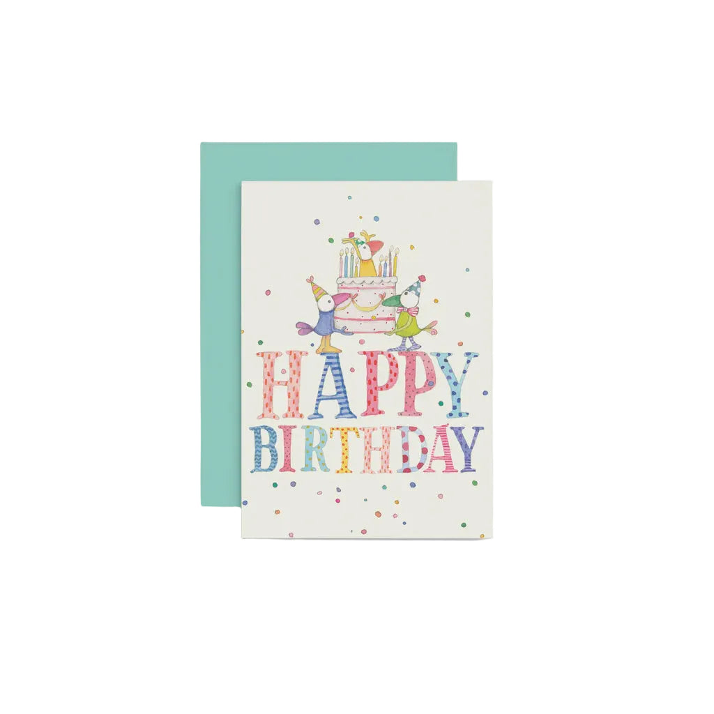 Happy Birthday - Mini Birthday Card | Twigseeds
