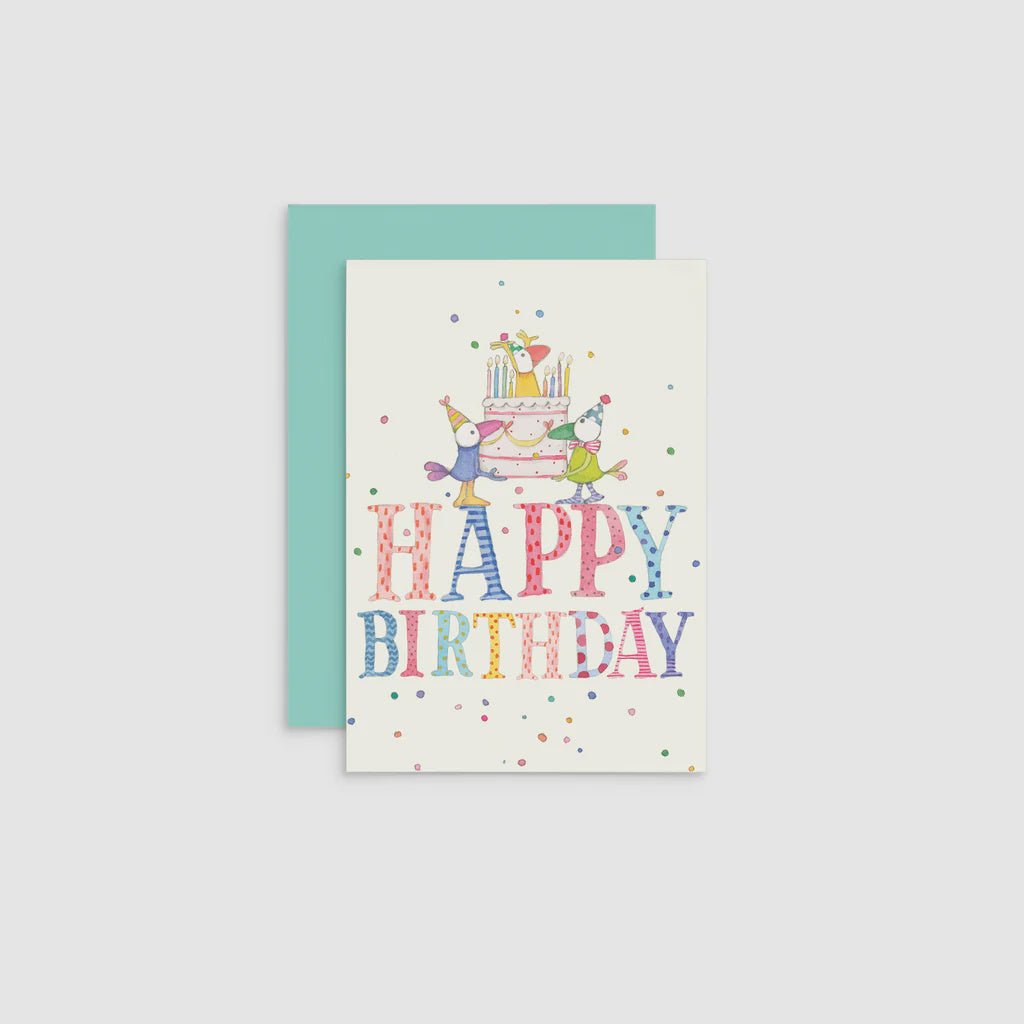 Happy Birthday - Mini Birthday Card | Twigseeds