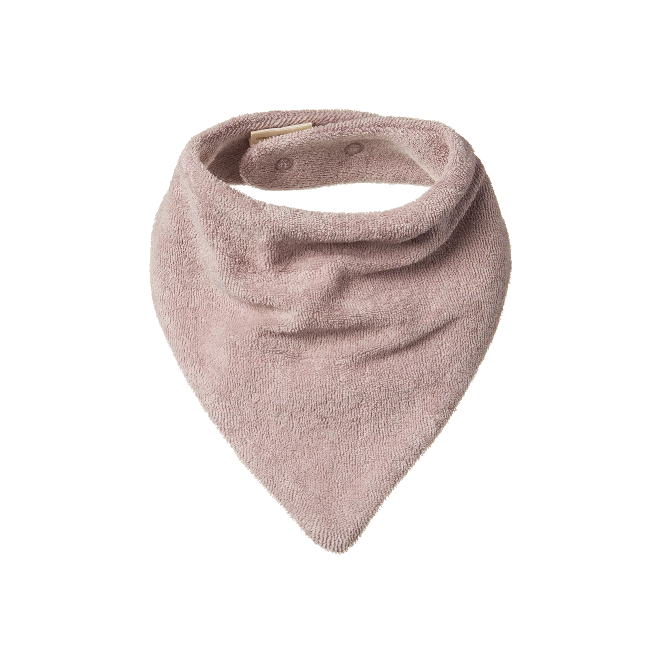 TRIANGLE BIB TERRY - Lilac | Nature Baby