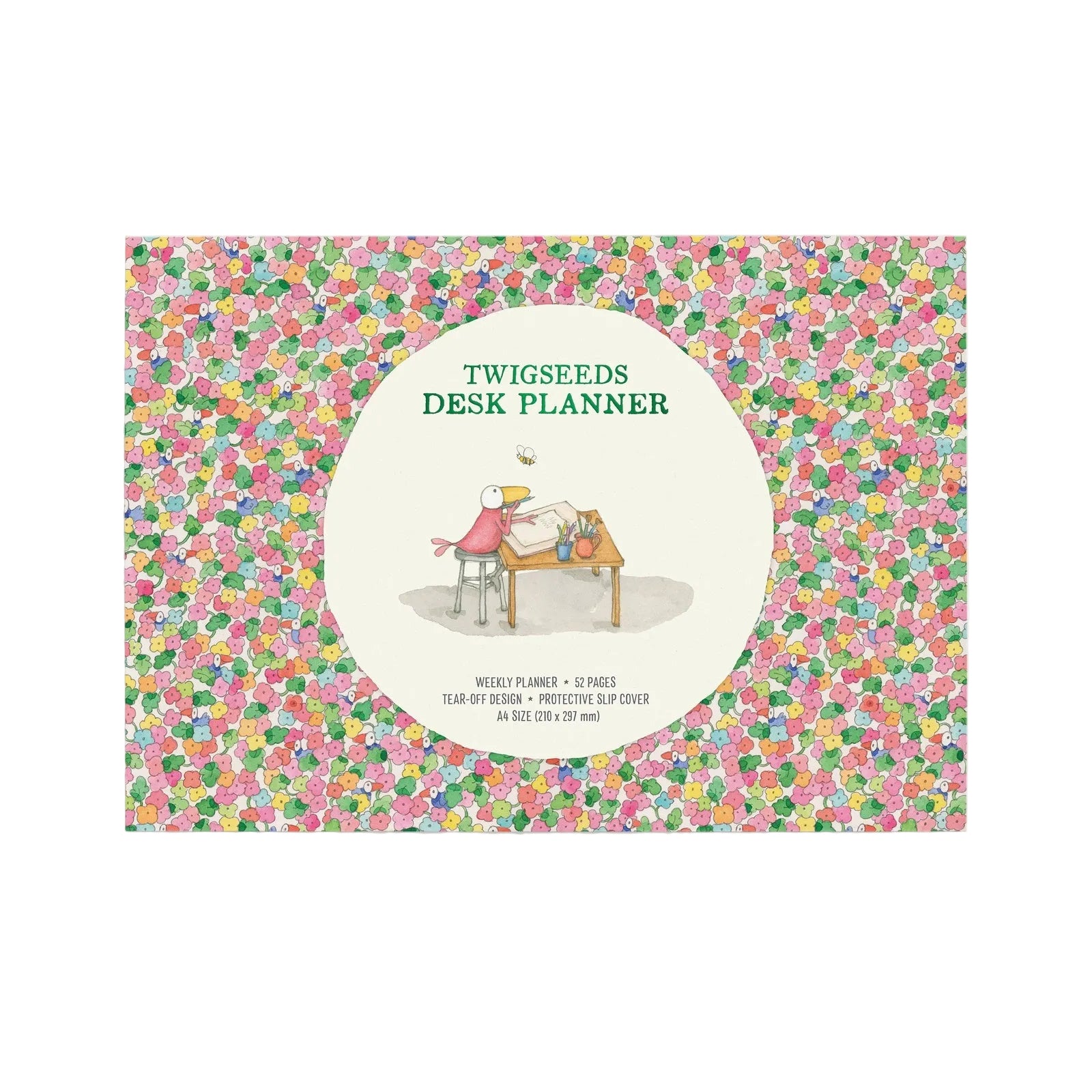 Twigseeds Weekly Desk Planner - A4