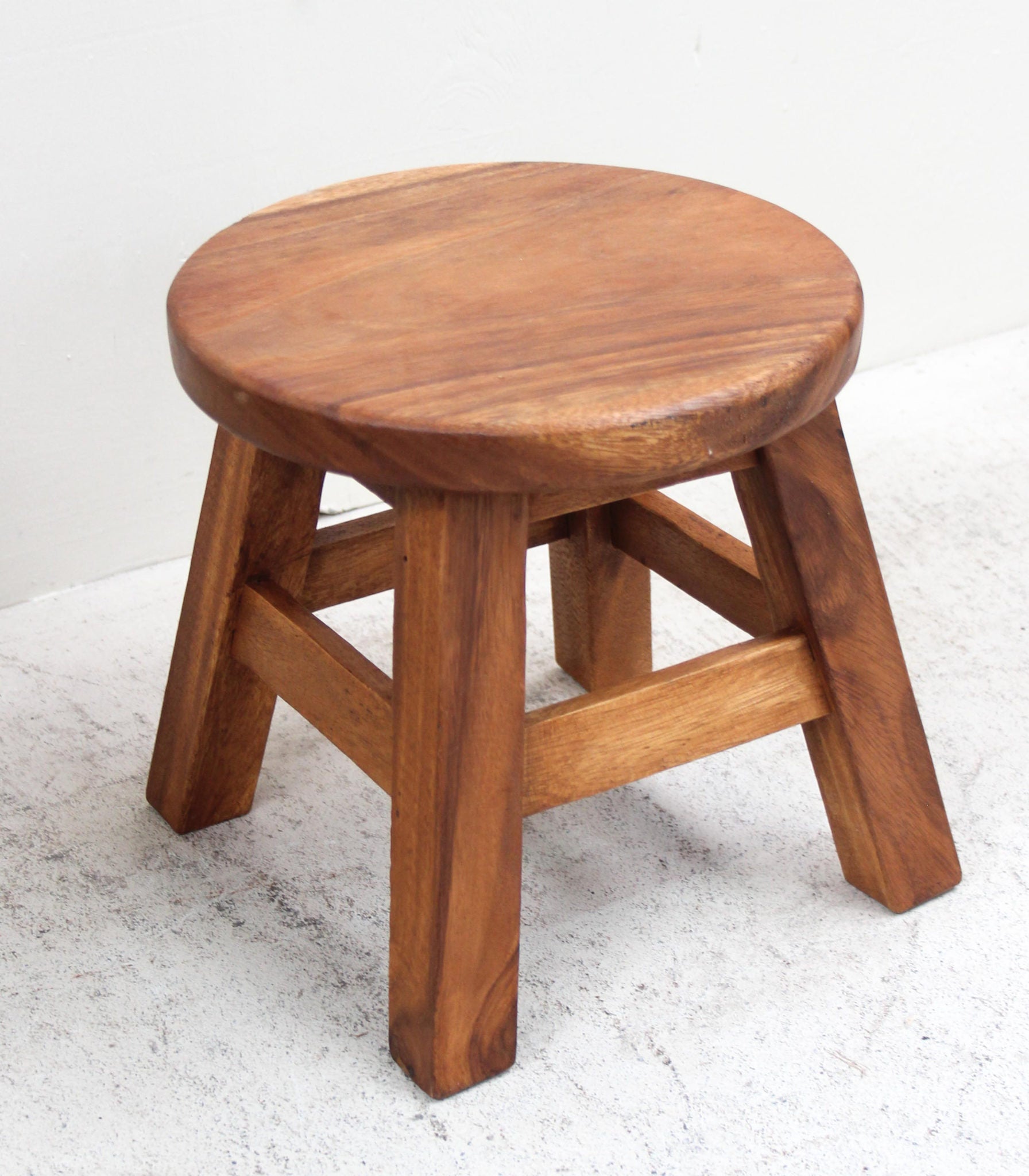 Wooden Stool - Small Round | Barron Imports