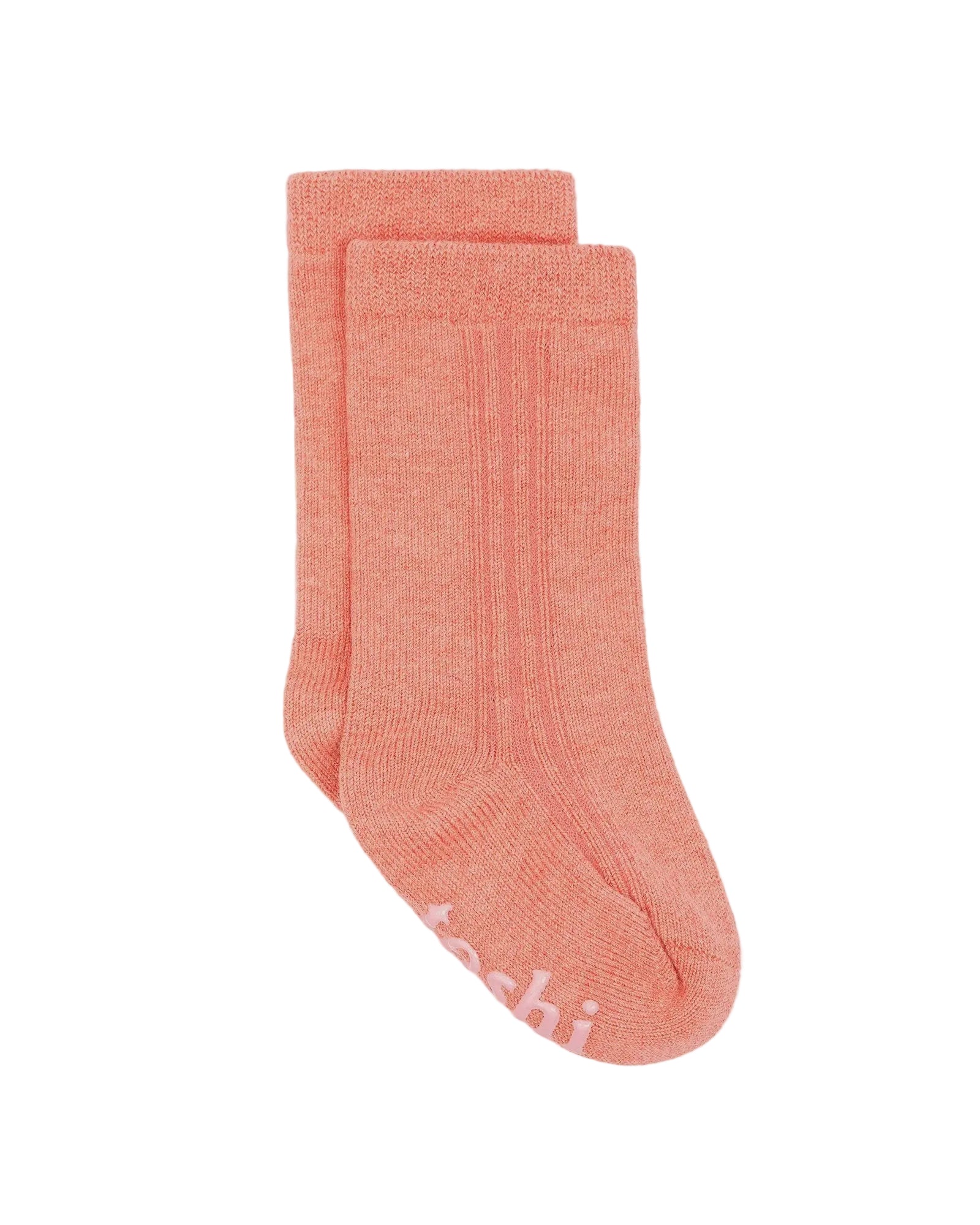 Organic Socks Knee Dreamtime - Coral | Toshi