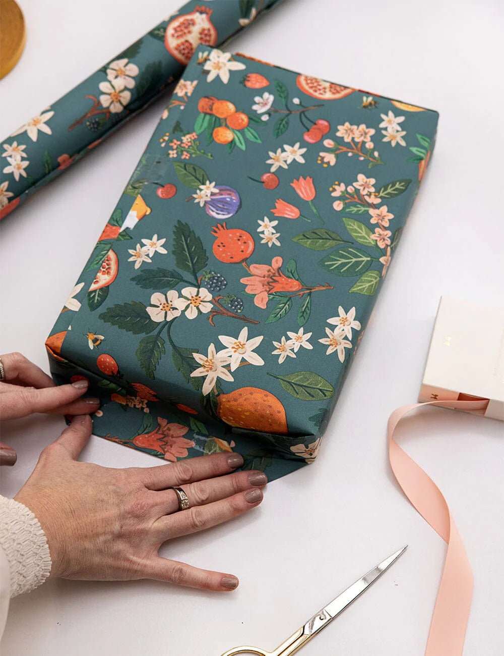 Gift Wrap Roll 3m - Tutti Fruity | Bespoke Letterpress