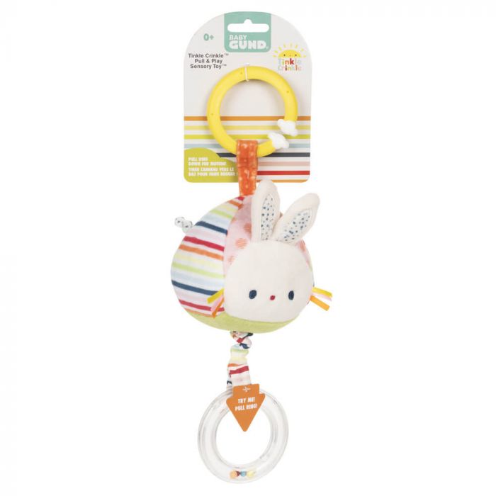 Tinkle Crinkle Pull and Play Sensory Toy | Baby GUND