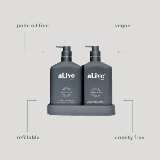 Wash & Lotion Duo - Coconut & Wild Orange | Al.ive