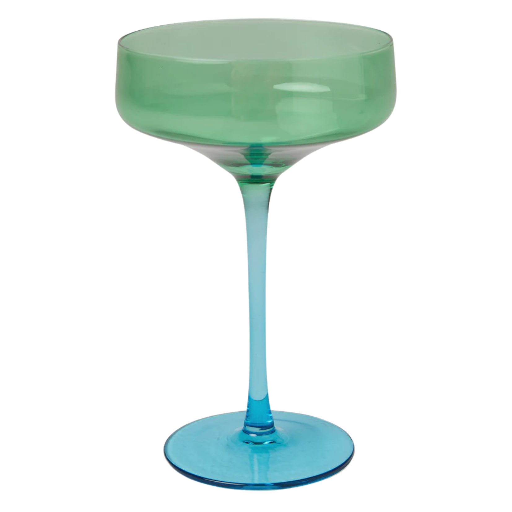 Pistachio Crush Margarita Glass 2P Set One Size | Kip & Co