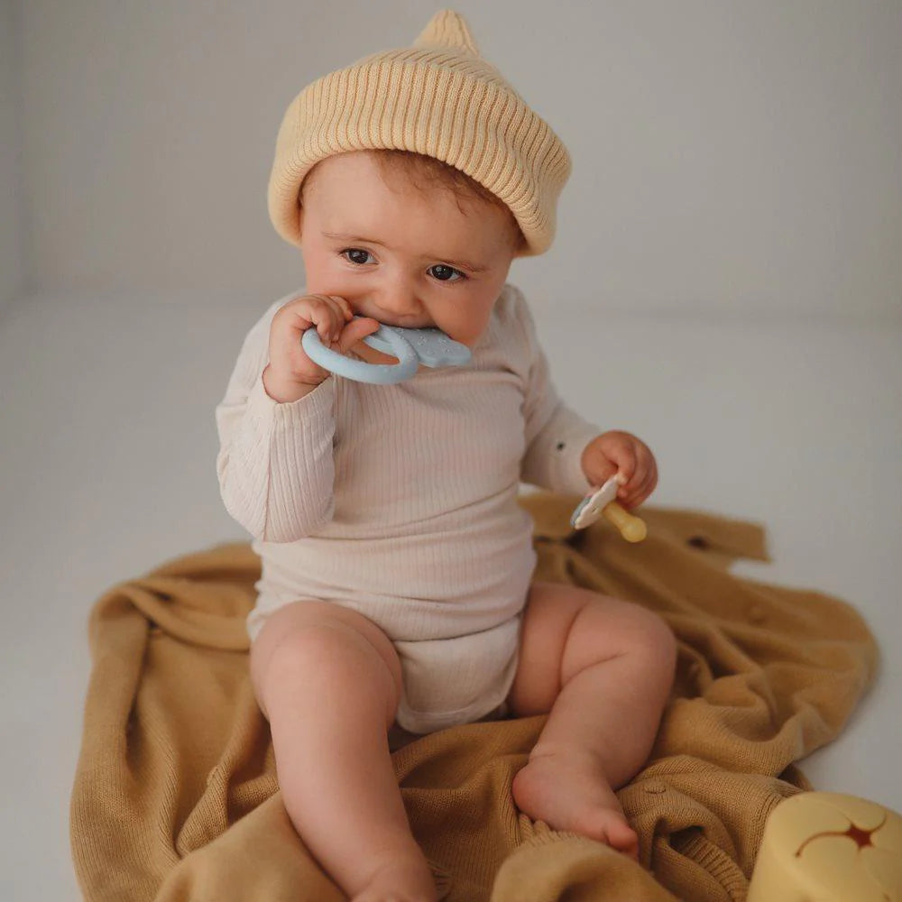 Teether Elephant - Cloud | Mushie