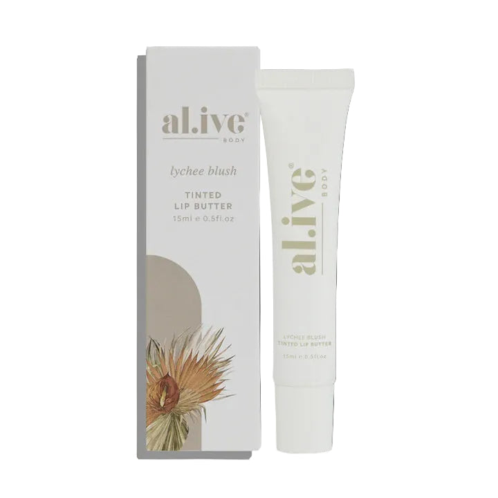 Tinted Lip Butter - Lychee Blush | al.ive