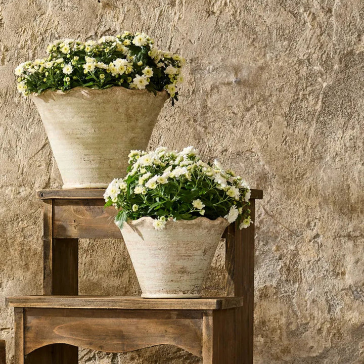 Wavy Planter Pot - Small | French Country