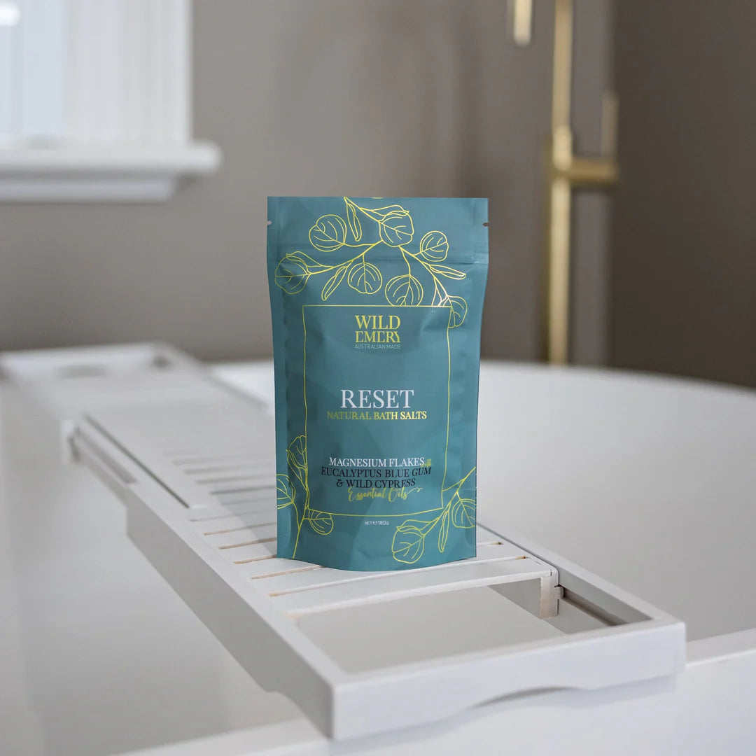 Natural Bath Salts - Reset - 70g | Wild Emery