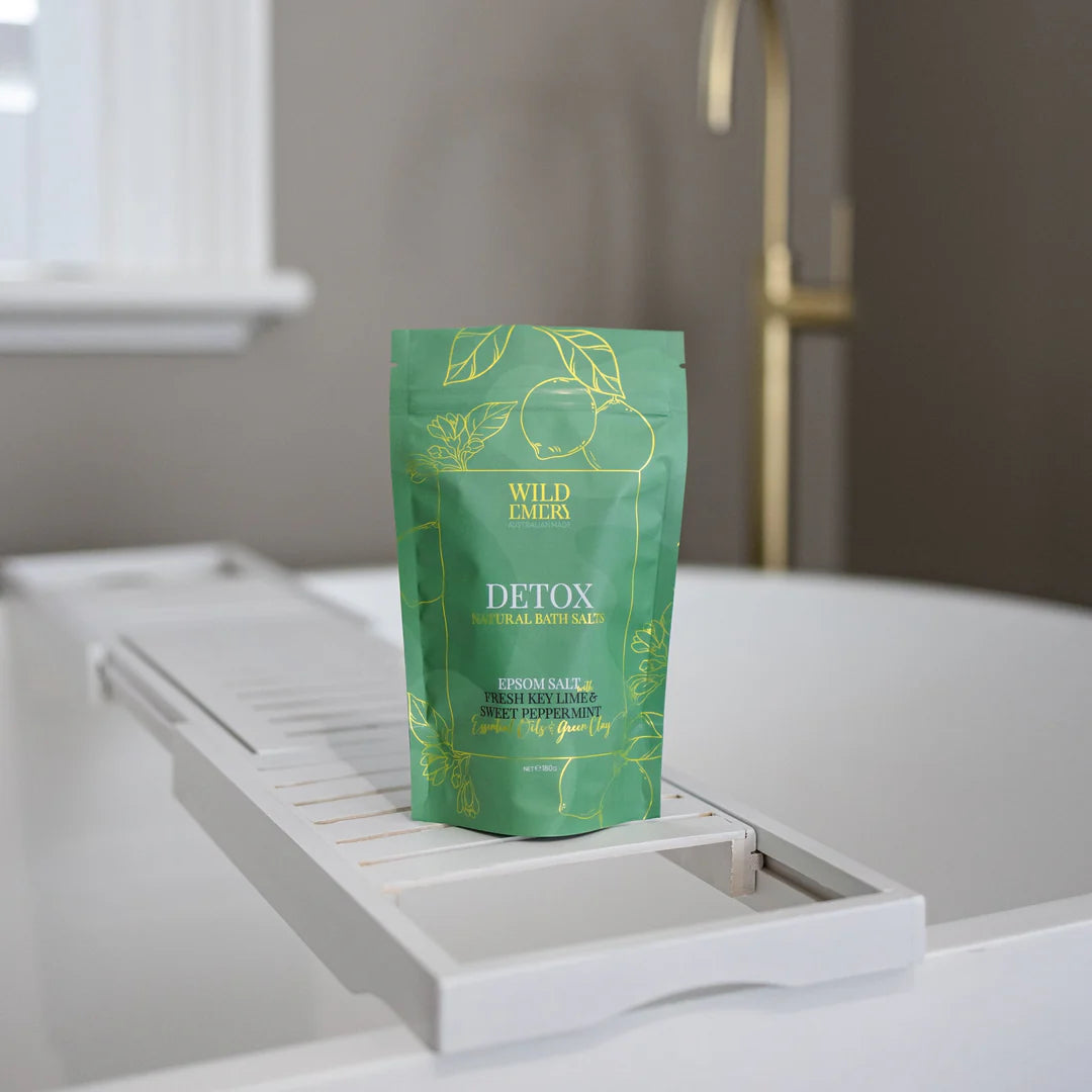 Natural Bath Salts - Detox - 70g | Wild Emery