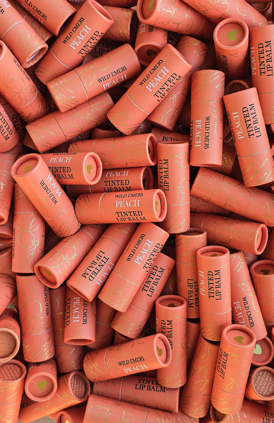 Peach Tinted Lip Balm | Wild Emery