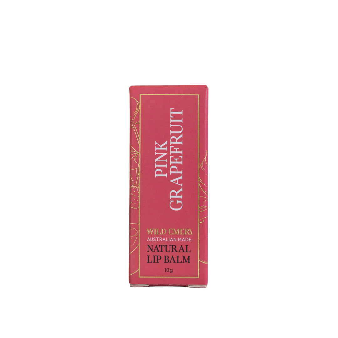 Natural Lip Balm - Pink Grapefruit | Wild Emery