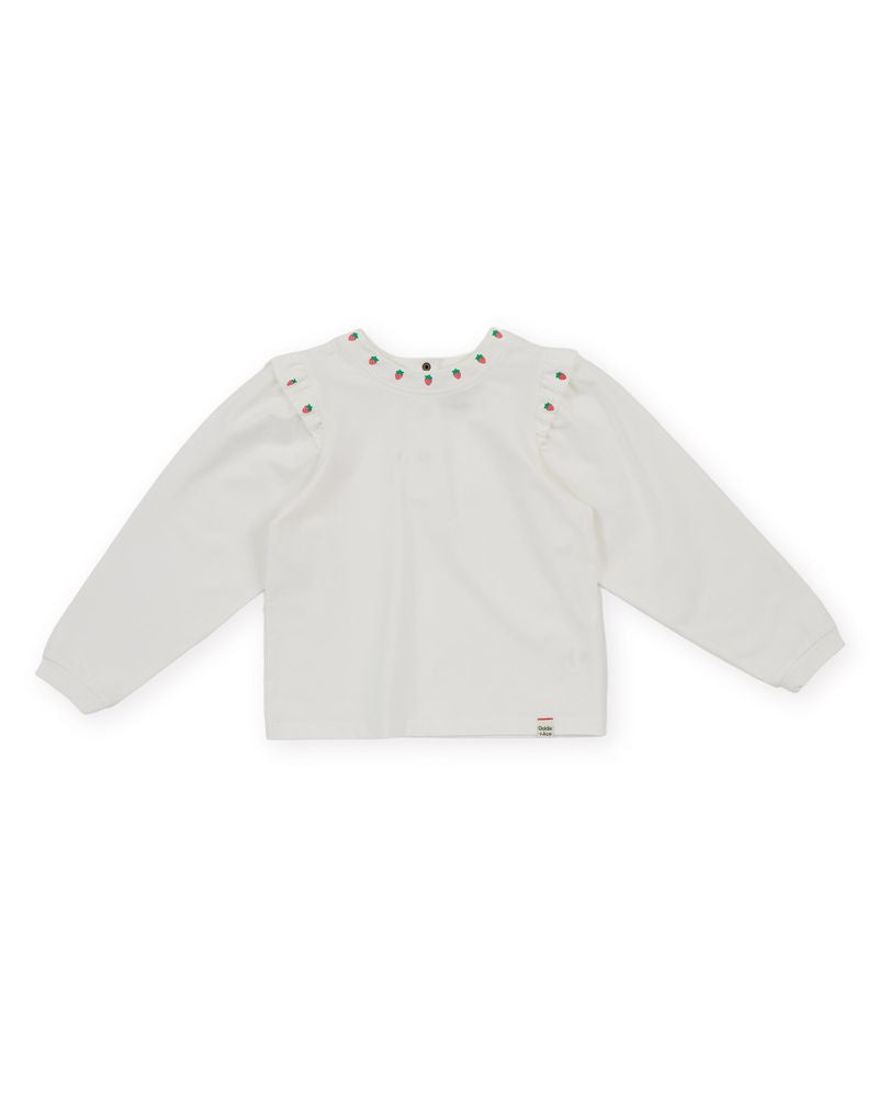 MINI STRAWBERRY LONG SLEEVE TOP | Goldie + Ace