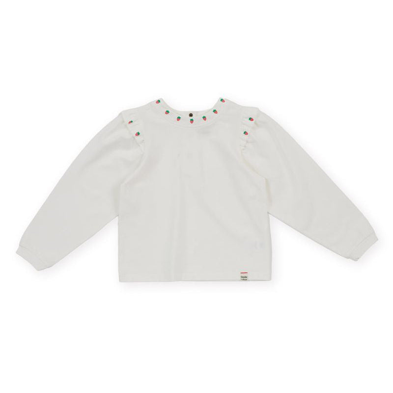 MINI STRAWBERRY LONG SLEEVE TOP | Goldie + Ace