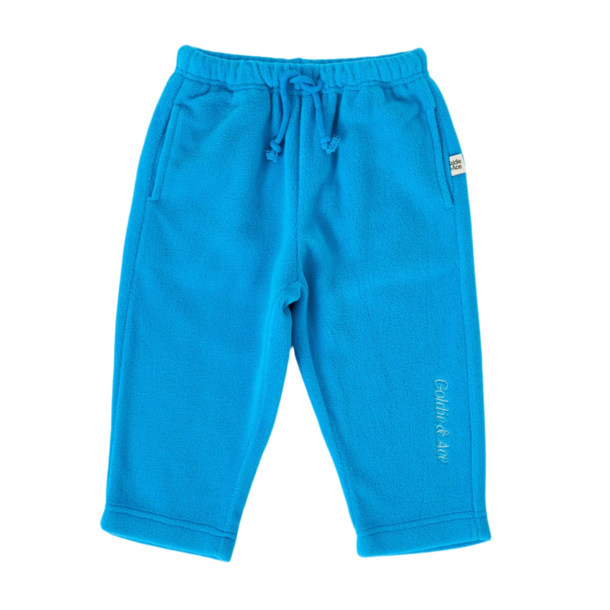 BOBBI POLAR FLEECE SWEATPANTS LAKE | Goldie + Ace